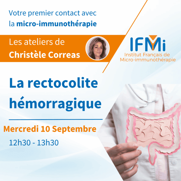 Les ateliers de Christèle | La rectocolite hémorragique