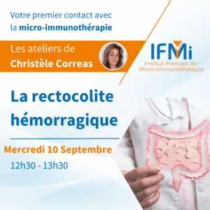 Les ateliers de Christèle | La rectocolite hémorragique