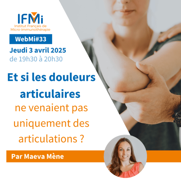 WebMi #33 | Et si les douleurs articulaires ne venaient pas uniquement des articulations ?