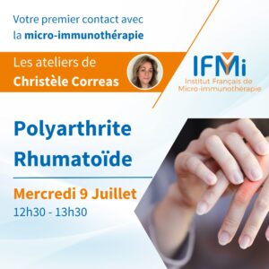 Les ateliers de Christèle | Polyarthrite Rhumatoïde